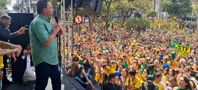 Bolsonaro fala em dar ‘ponto final’ a abusos do ‘outro Poder’